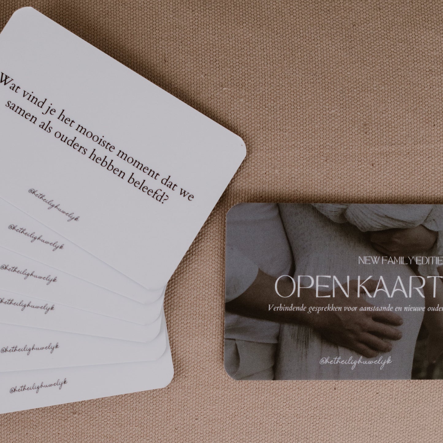 Open Kaart Gesprekskaartjes New Family