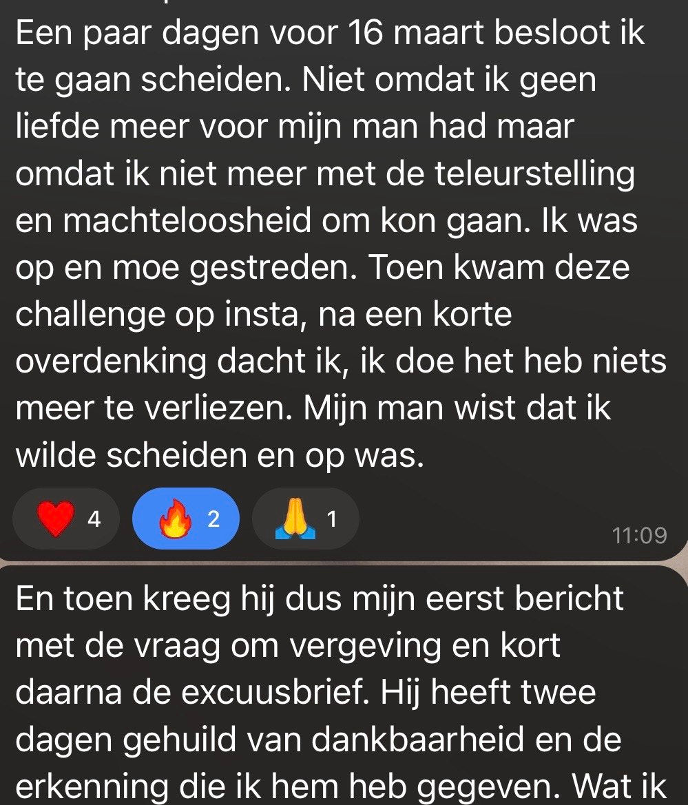 Zij doet hem goed challenge