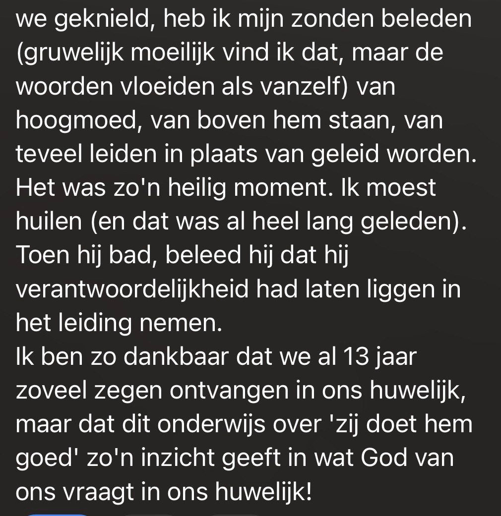 Zij doet hem goed challenge