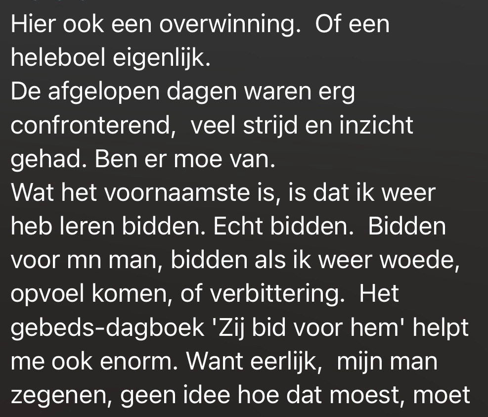 Zij doet hem goed challenge